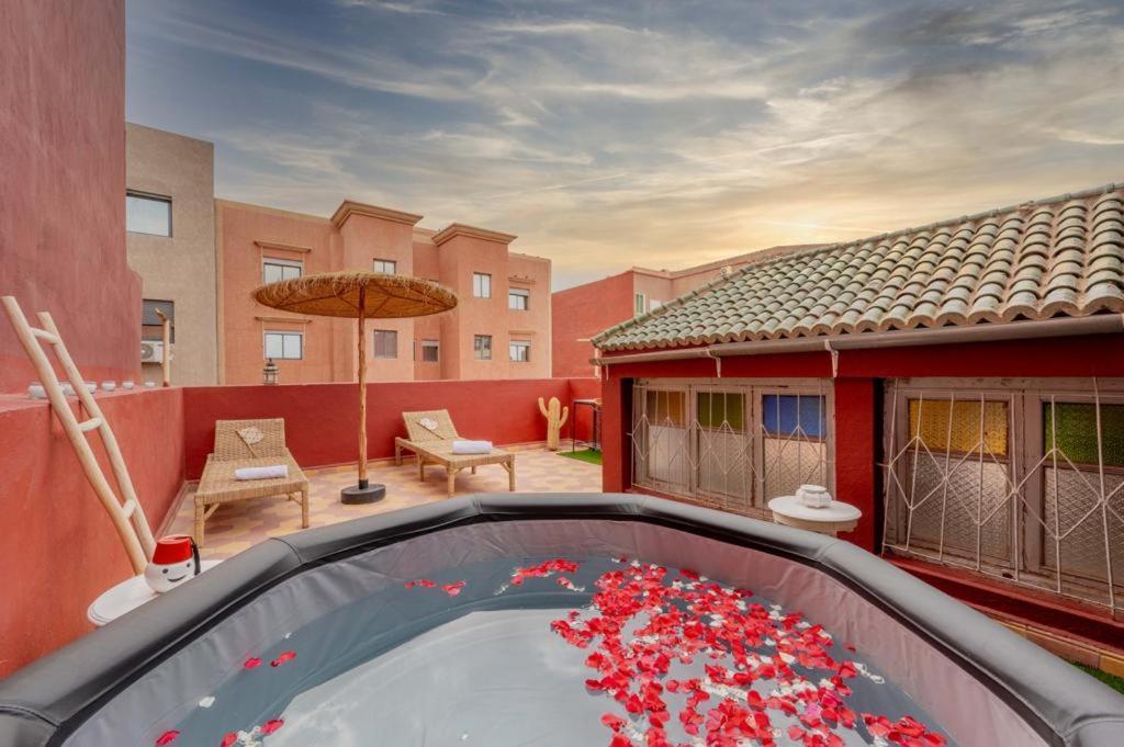 Rooftop Centre Ville Jacuzzi Marrakesh Eksteriør bilde
